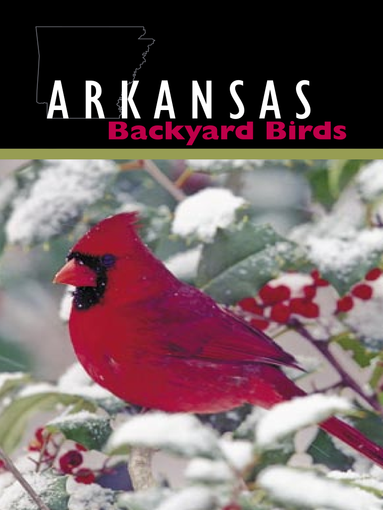Get and Sign Pictures of Birds in Arkansas 2005-2022 Form