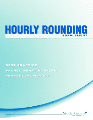 Patient Rounding Template  Form