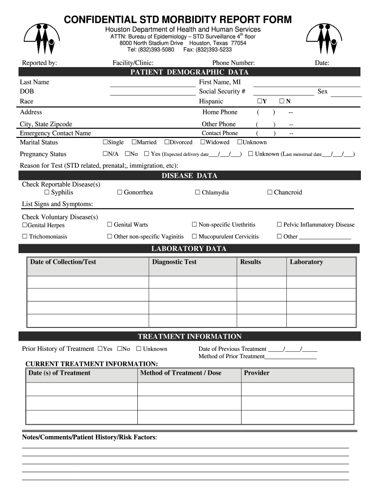 Std Results Form Fill Out and Sign Printable PDF Template signNow