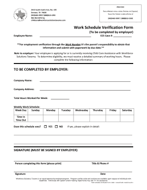 Texas Workforce Commission Denison Texas  Form