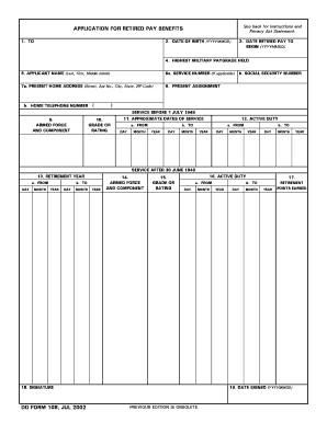 Dd Form 108