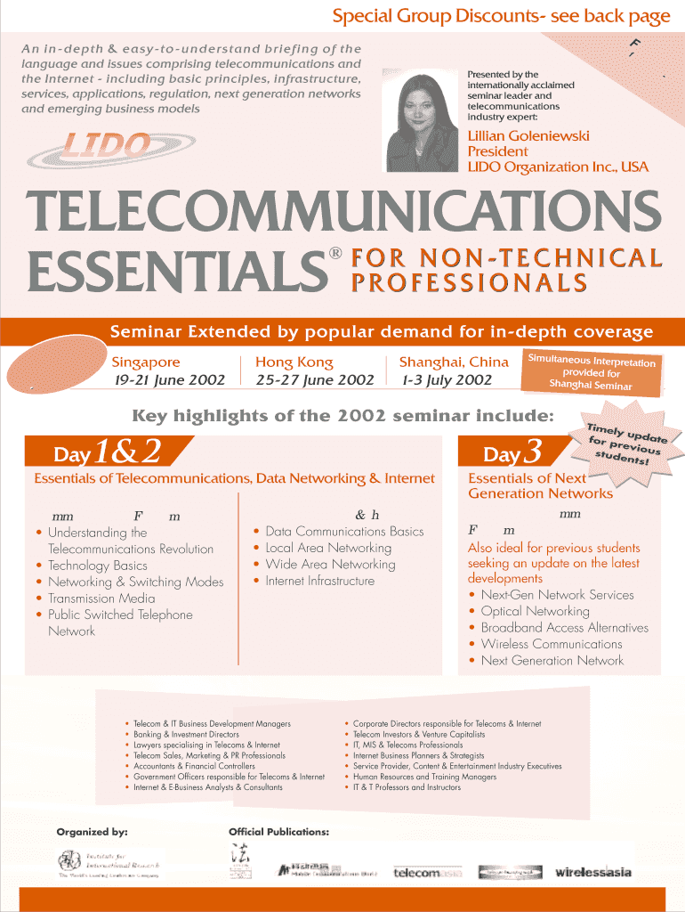 3 2 NEXT GENERATION NETWORK LIDO Telecommunications  Form