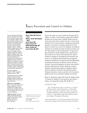 PEDIATRICSINJURY PREVENTIONCONCEPTS  Form