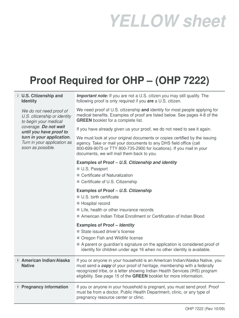  Ohp Application 2009-2024