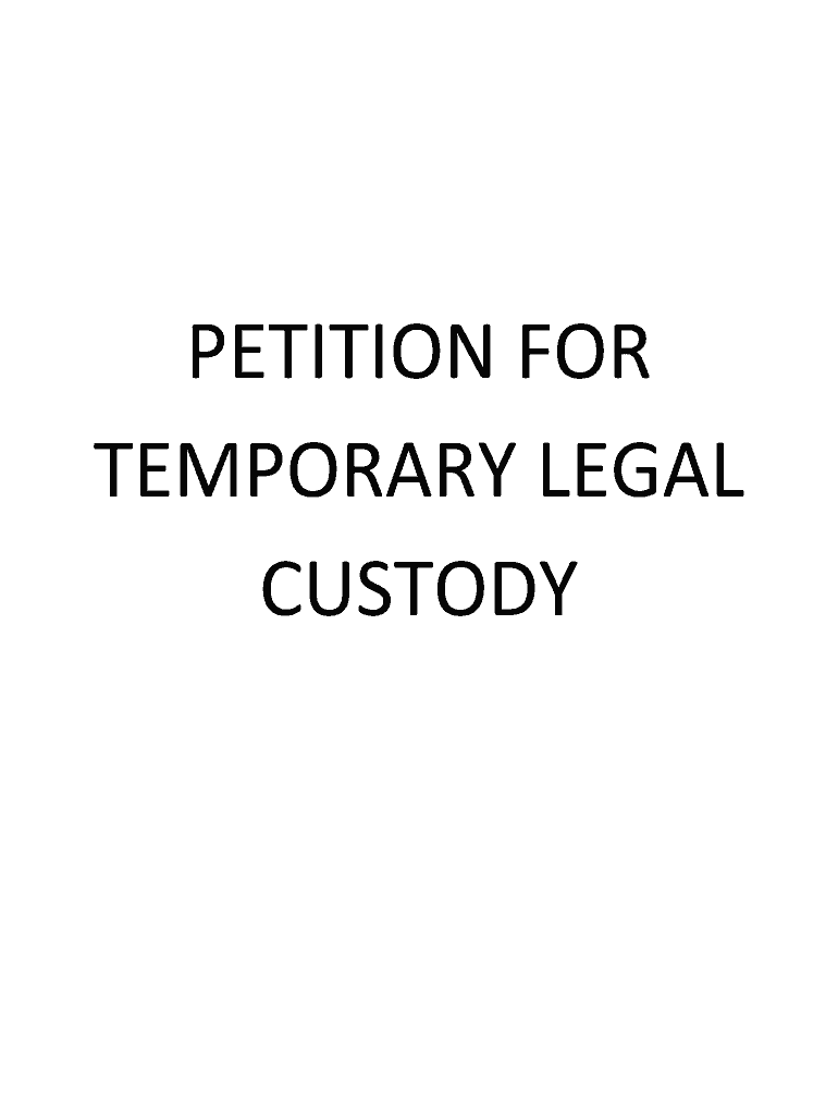 Petition for Temporary Legal Custody Santa Rosa Search Engine  Form