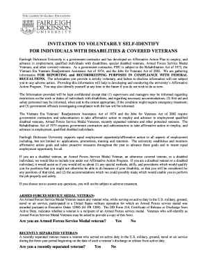 Vets Self Ident Form New Regs DOC View Fdu