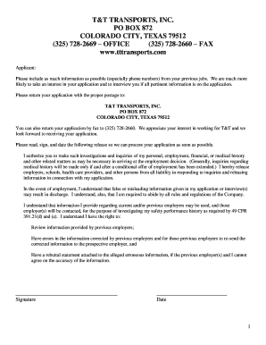 Tttransportscom Form