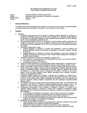 ES4610 Final Des Moines Area Community College Go Dmacc  Form