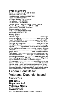 Department of Veterans Affairs Vetshome Com  Form