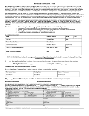 Interstate Form