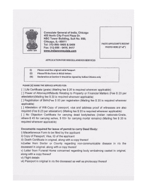Indian Passport Renewal Form PDF