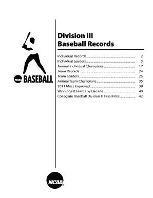 Annual Team Champions  Form