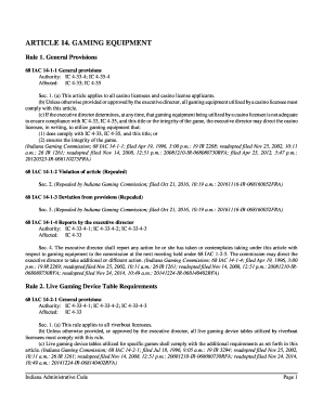 Administrative RulesIowa Racing and Gaming Commission  Form