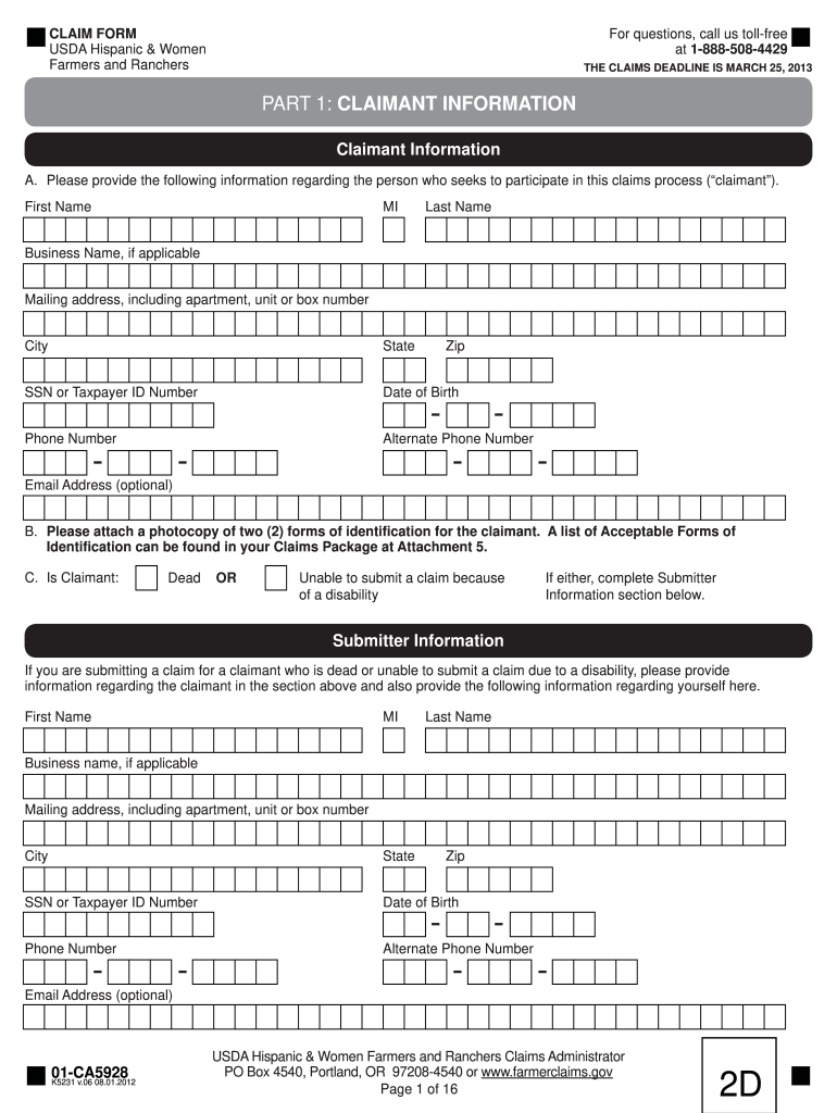  01 Ca5928 Form 2012-2024