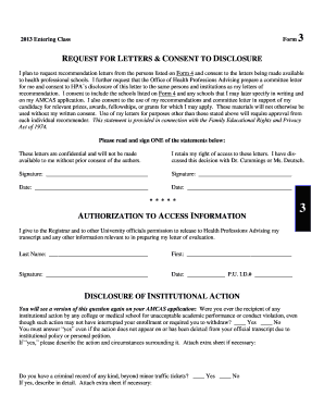 Entering Class Princeton University  Form