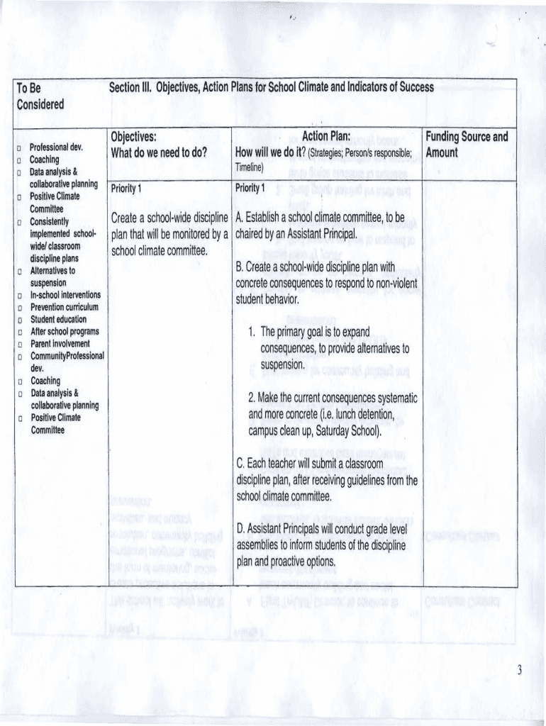 School Climate Innovations National Center on Safe Supportive  Form