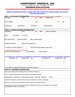 Assistance Application General Programs Master 1 DOC Idaho Monitoring Report Homefrontamerica  Form