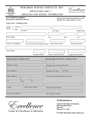 Rsi Application Example  Form