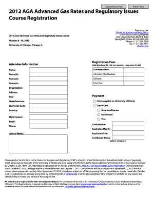 Conference Registration Adobe Designer Template Uis  Form