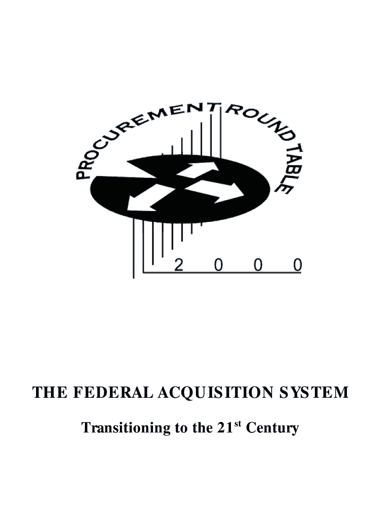 The FEDERAL ACQUISITION SYSTEM  Form