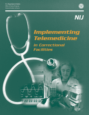 Implementing Telemedicine in Correctional Facilities Corrections  Form