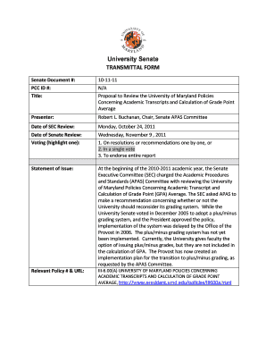 Plus Minus Grading Transmittal DRAFT DOC  Form