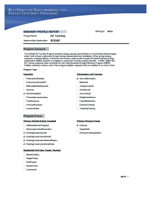 SummaryProfileReport Application Reports  Form