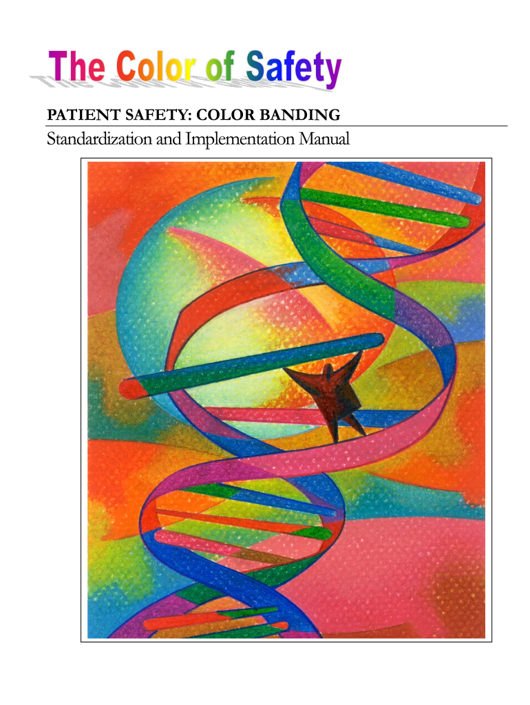 Patient Safety Color Banding Pennsylvania Patient Safety Authority Patientsafetyauthority  Form