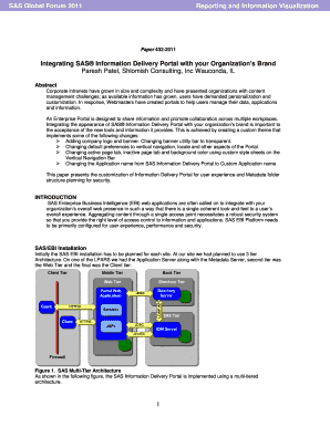 Integrating SAS Information Delivery Portal with Your Organization&#039;s Brand