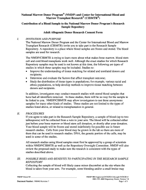 Repository DONOR Adult Related Unrelated Consent V7 0  Form