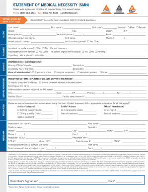 Florida Blue Certificate of Medical Necessity Form