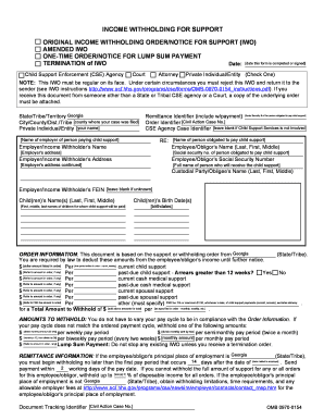 Downloadable Iwo Form for Florida