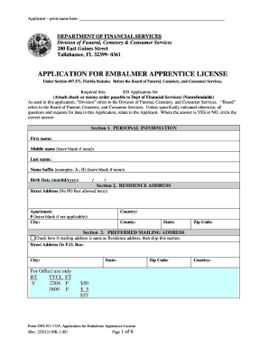 Apprentice Form