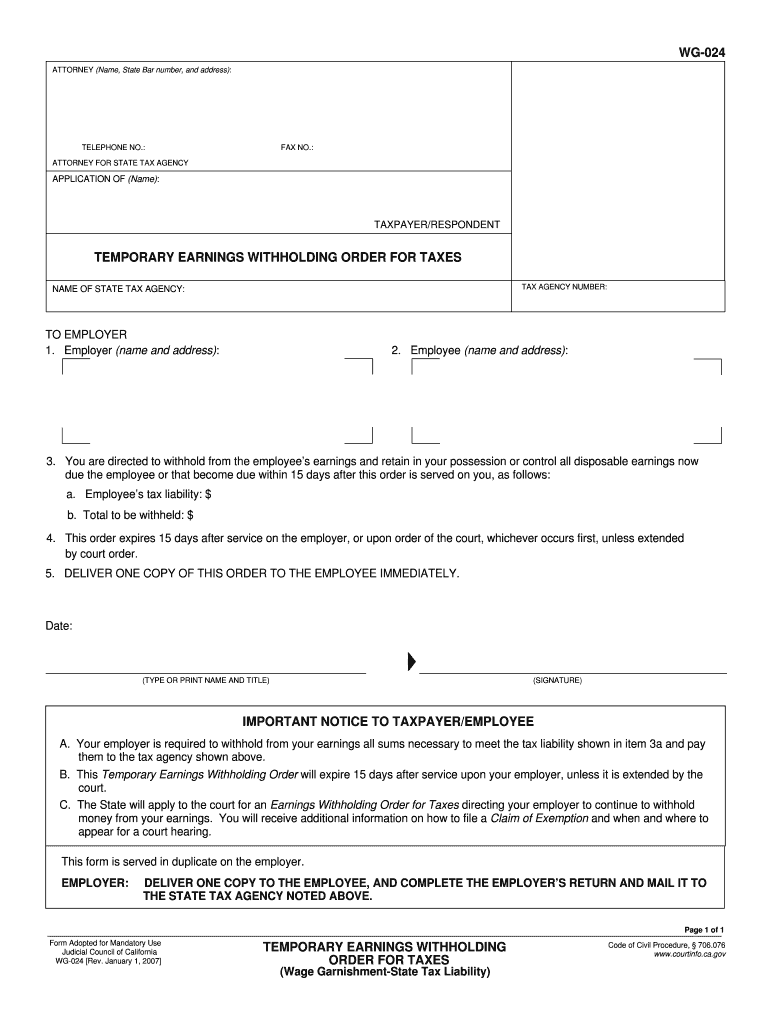 California Civil 474 Judicial Council Form