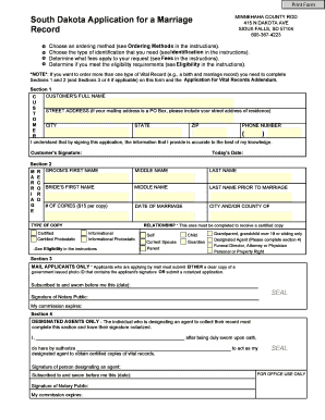 Minnehaha County Sd Separation Document Where to File Form
