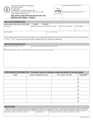 Form 472s