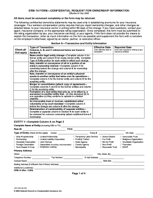 State of Vermont Erm 14 Form