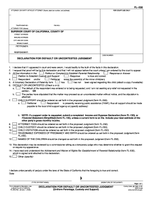 Fl 230  Form