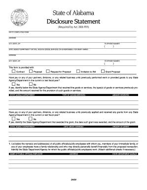 Alabama Act 955  Form