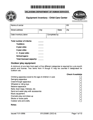 Okdhs 07lc006e occ6 form - Fill Out and Sign Printable PDF Template ...