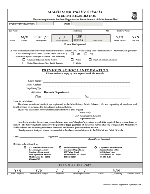 Immunization Form PDF