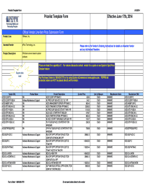 VMware, Inc Pricelist Peppm  Form