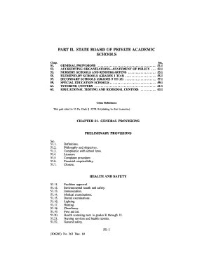 STATE BOARD of PRIVATE ACADEMIC  Form