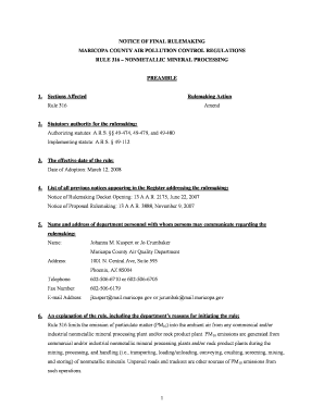 MARICOPA COUNTY AGENDA INFORMATION FORM Maricopa