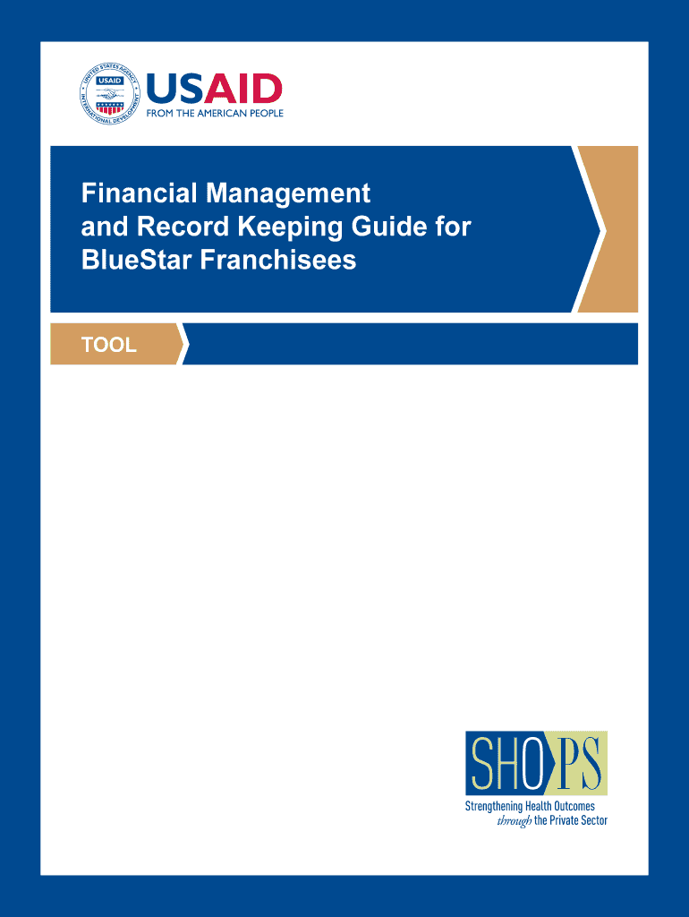 Financial Management and Record Keeping Guide Banyan Global  Form