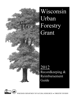 Wisconsin Urban Forestry Grant Wisconsin Department of Natural Dnr Wi  Form