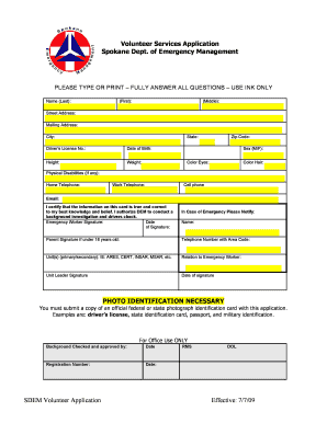 Complete Policies and Application Forms