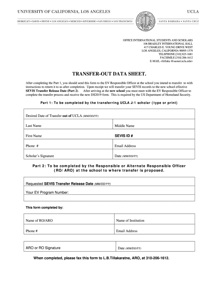 J 1TransferOutGuidelinesDataSheet DOC  Form