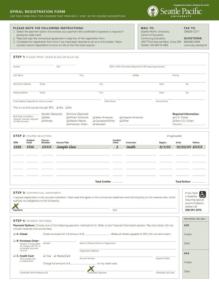 This Packet Includes All the Information You Should Require to