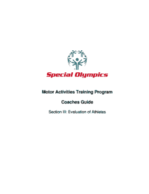 Motor Activities Training Program Coaches Guide Special Olympics Media Specialolympics  Form